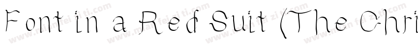 Font in a Red Suit (The Christmas Font)字体转换